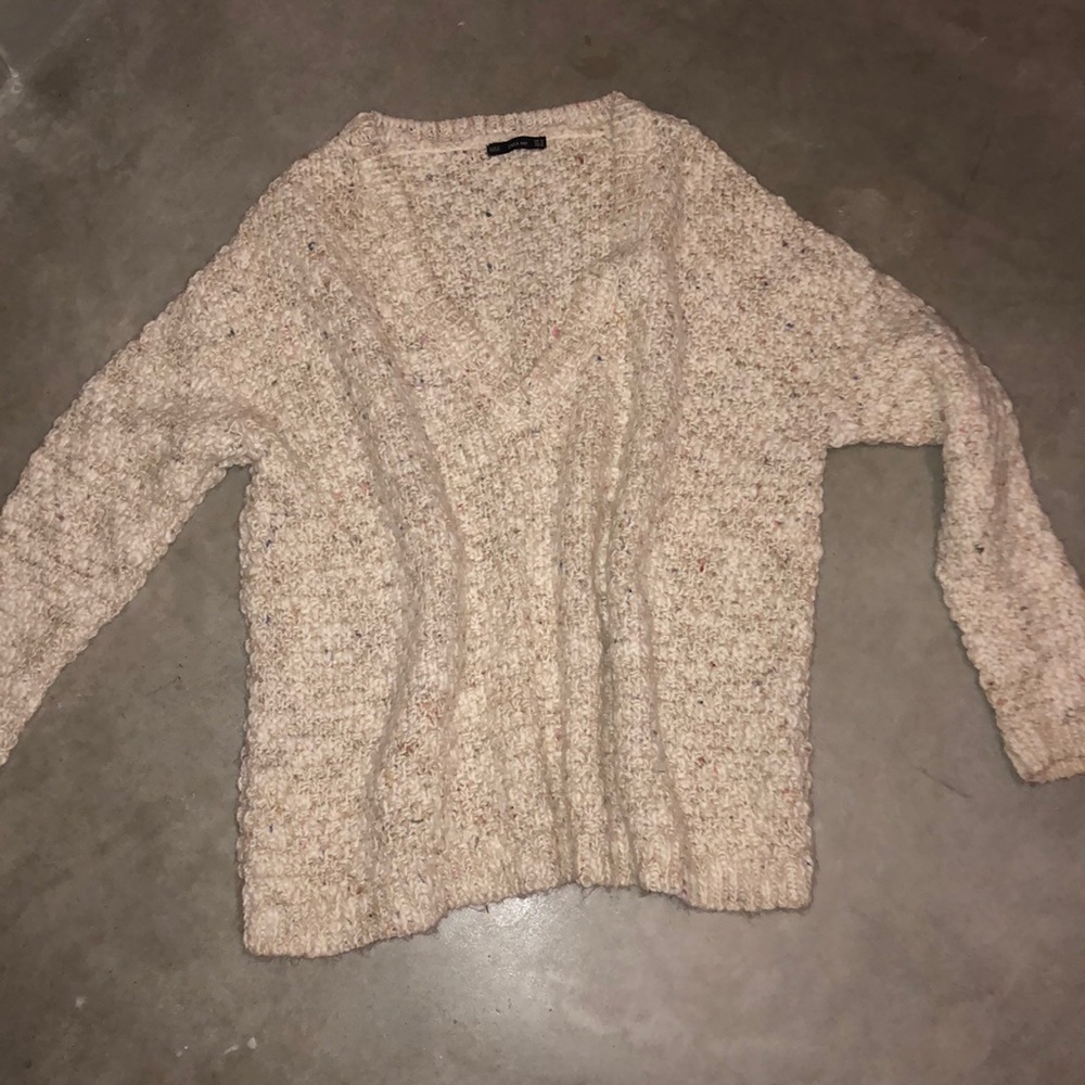 Oversized chunky sweater